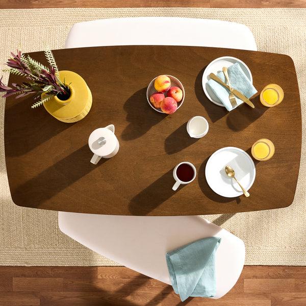 Best Choice 3-Piece Mid-Century Modern Upholstered Wooden Dining Set W/ 2 Bench Seats