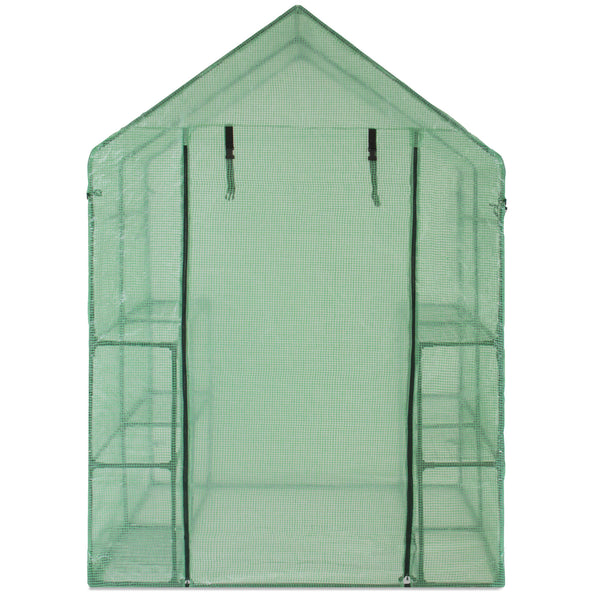 Best Choice 3-Tier 12-Shelf Outdoor Mini Greenhouse - Green
