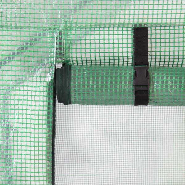 Best Choice 3-Tier 12-Shelf Outdoor Mini Greenhouse - Green