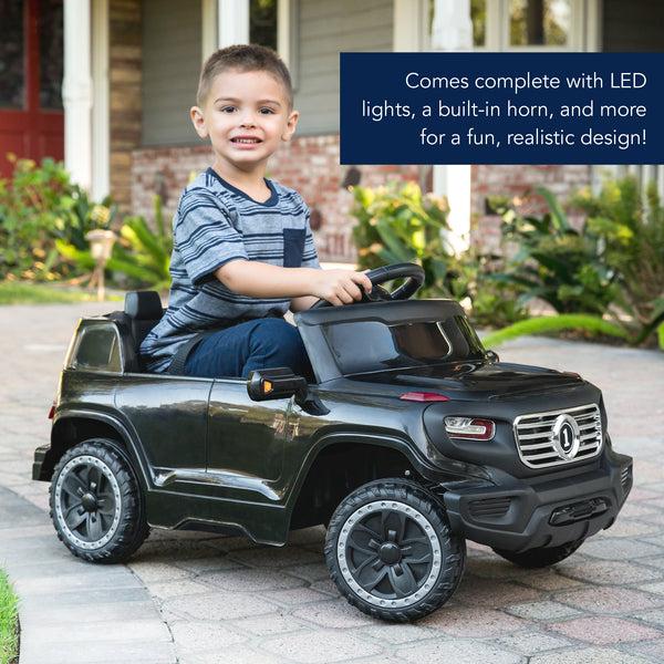 Best Choice 6V Kids Ride-On Car Truck Toy W/ RC Parent Control 3 Speeds Lights Horn