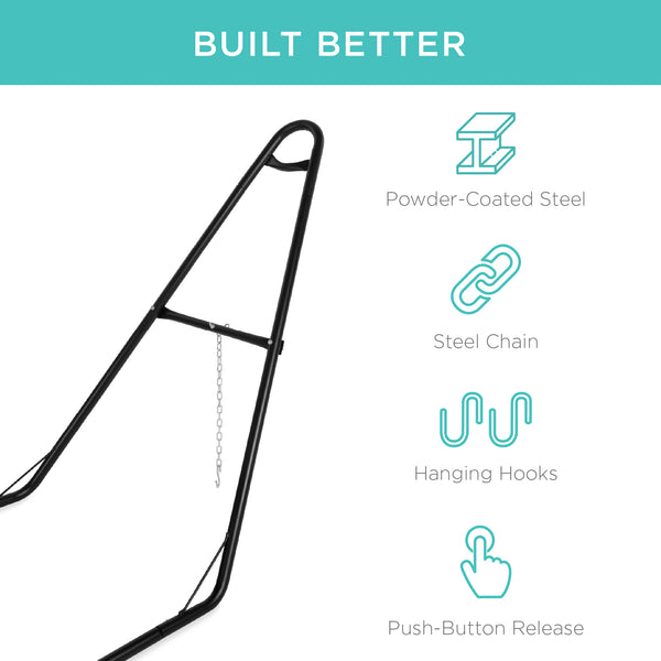 Best Choice Adjustable Hammock Stand For Hammocks 9 To 14ft