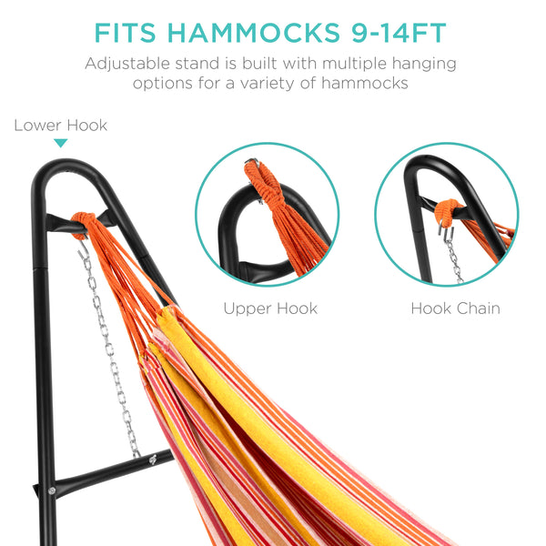 Best Choice Adjustable Hammock Stand For Hammocks 9 To 14ft