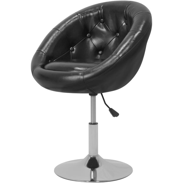 best choice Adjustable Tufted Round Swivel Accent Chair