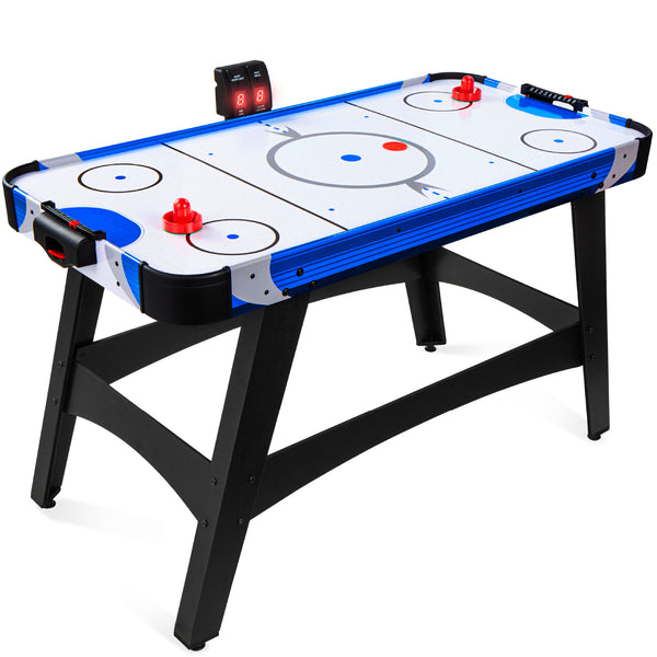best choice Air Hockey Table w/ 2 Pucks 2 Paddles LED Score Board - 58in