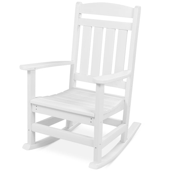 best choice All-Weather Indoor Outdoor Porch Rocking Chair w/ 300lb Weight Capacity