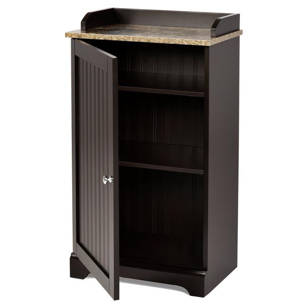 Best Choice Bathroom Floor Storage Cabinet W/ Versatile Door
