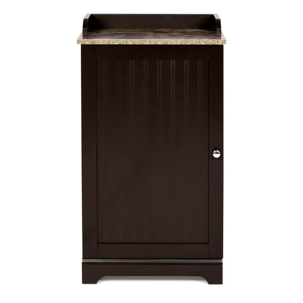 Best Choice Bathroom Floor Storage Cabinet W/ Versatile Door