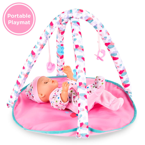 Best Choice Kids 15-Piece 13.5in Newborn Baby Doll Role Play Playset W/ Accessories