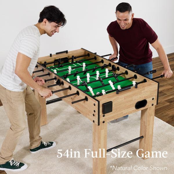 Best Choice Large Full-Size Foosball Table W/ 2 Balls 2 Cup Holders - 54in