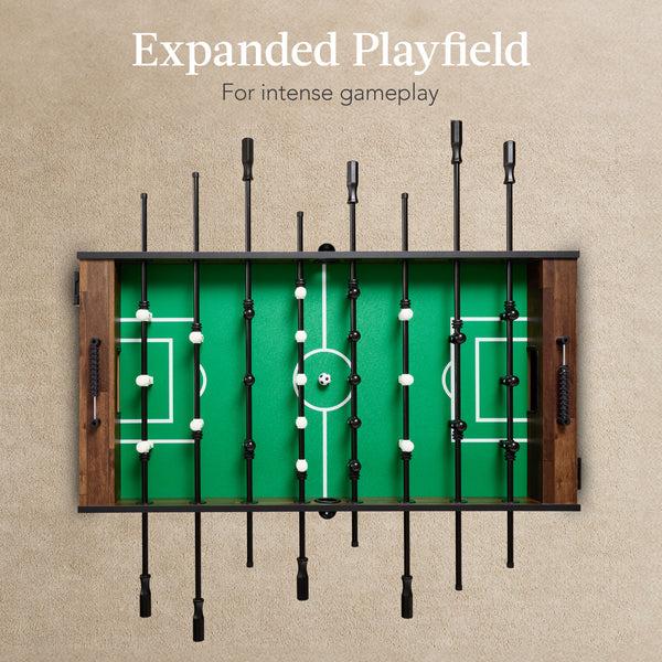 Best Choice Large Full-Size Foosball Table W/ 2 Balls 2 Cup Holders - 54in
