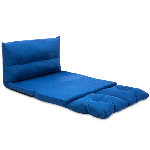 Best Choice Linen Folding Lounge Futon Gaming Couch Chair