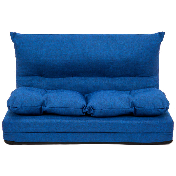 Best Choice Linen Folding Lounge Futon Gaming Couch Chair