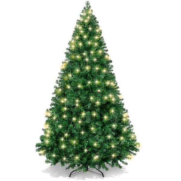 best choice Premium Artificial Pre-Lit Pine Christmas Tree w/ 1 000 Tips 250 Lights