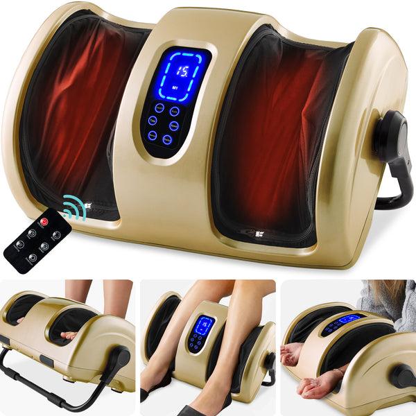 best choice Reflexology Shiatsu Foot Massager w/ High-Intensity Rollers Remote Control