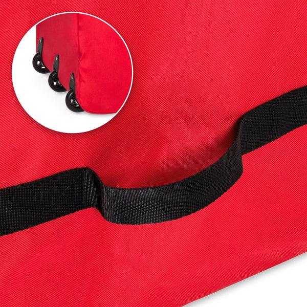 Best Choice Rolling Duffle Storage Bag For 9ft Christmas Tree W/ Wheels Handle