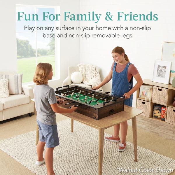 Best Choice Tabletop Foosball Table Arcade Table Soccer W/ 2 Balls - 40in
