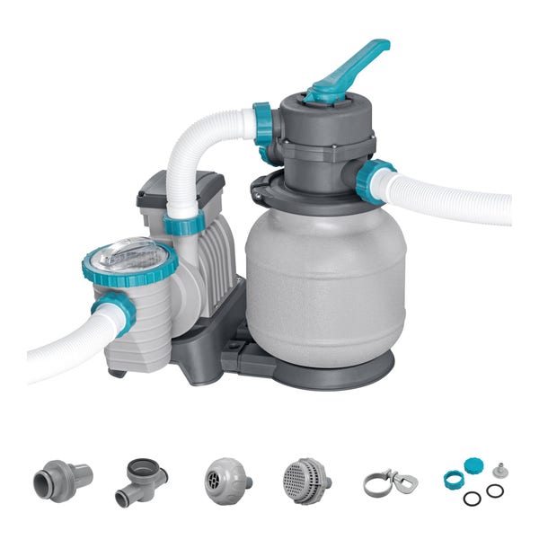 Bestway Bestway 1 600 Gal. Above Ground Pool Sand Filter Pump