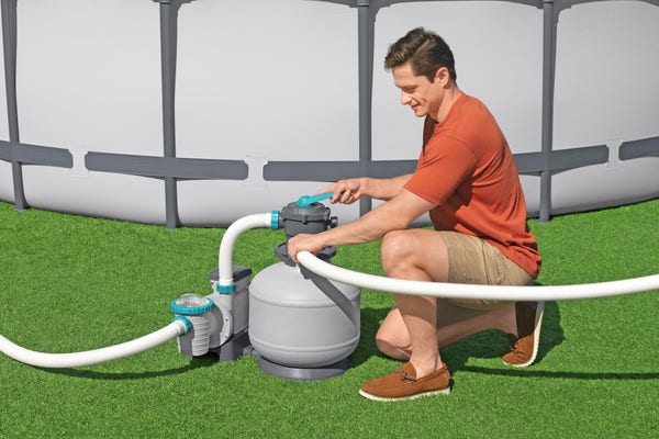 Bestway Bestway 3 000 Gal. Above Ground Pool Sand Filter Pump