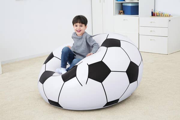 Bestway Bestway Beanless Soccer Ball Kids Inflatable Chair