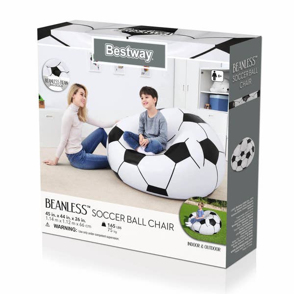 Bestway Bestway Beanless Soccer Ball Kids Inflatable Chair