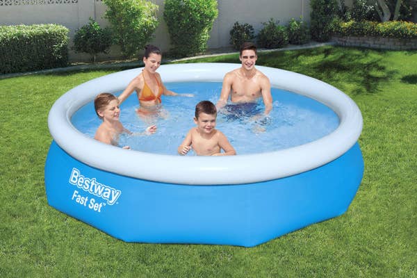Bestway Bestway Fast Set 10’ X 30” Round Inflatable Pool Set