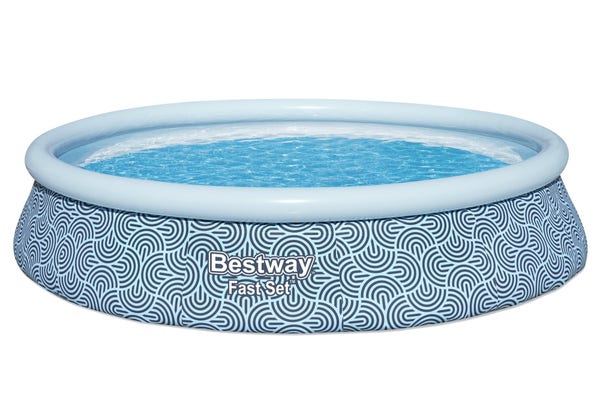 bestway Bestway Fast Set 13’ x 33” Round Inflatable Pool Set