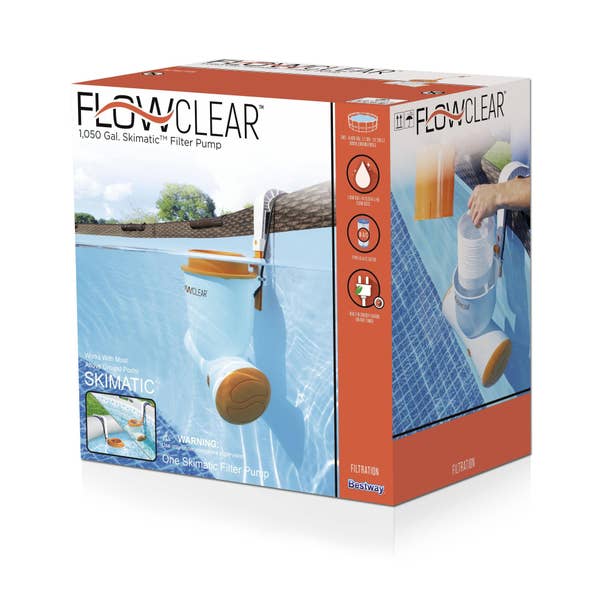 Bestway Bestway Flowclear 1050 Gallon Skimatic Skimmer Above-Ground Pool Pump