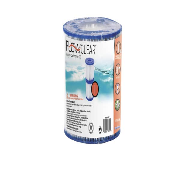 Bestway Flowclear Type I Filter Cartridge 2-Pack