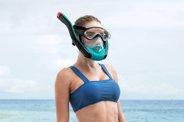 Bestway Bestway Flowtech Full-Face Snorkel Mask L/XL Teal