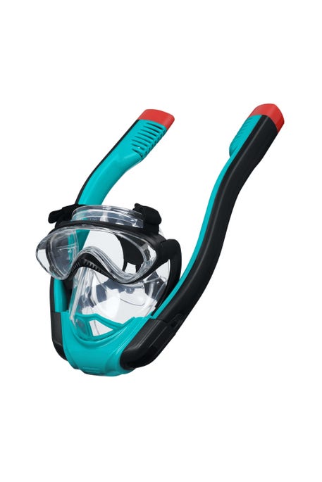 bestway Bestway Flowtech Full-Face Snorkel Mask L/XL Teal bestway Bestway Flowtech Full-Face Snorkel Mask L/XL Teal
