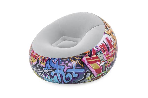 bestway Bestway Graffiti Inflate-A-Chair Inflatable Chair