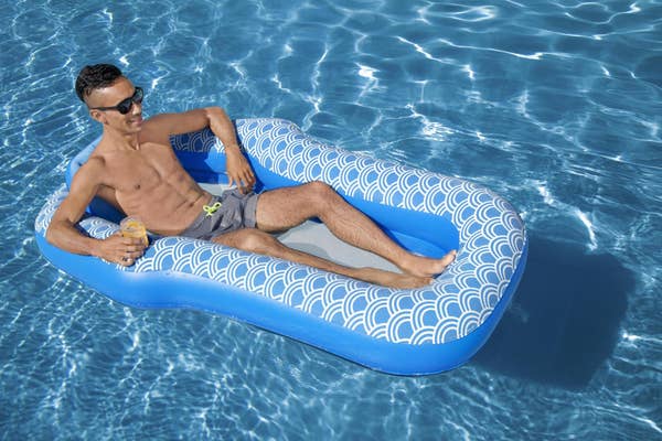 Bestway H2OGO Comfort Plush Pool Lounge Float 70"