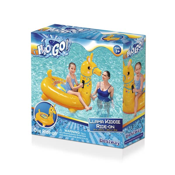 Bestway H2OGO Llama Kiddie Ride-On Pool Float