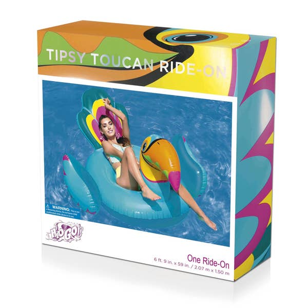 Bestway Bestway H2OGO Tipsy Toucan Ride-On Inflatable Pool Float