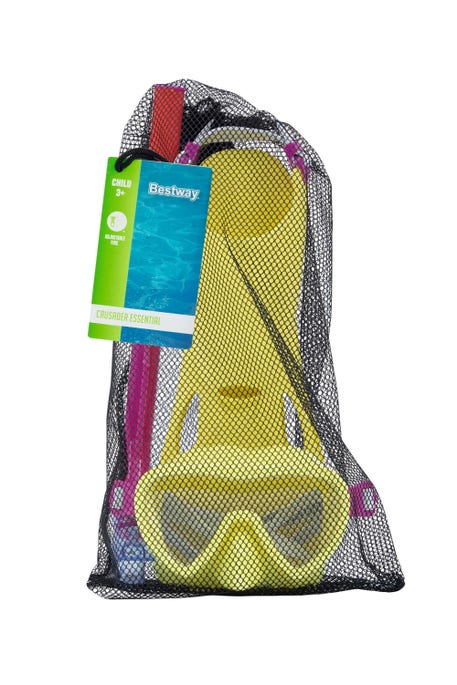 Bestway Bestway® Crusader Essential™ Child 3+ Snorkel Set With Fins