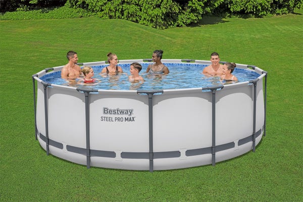Bestway Bestway Steel Pro MAX 14' X 48" Above Ground Pool Set Round