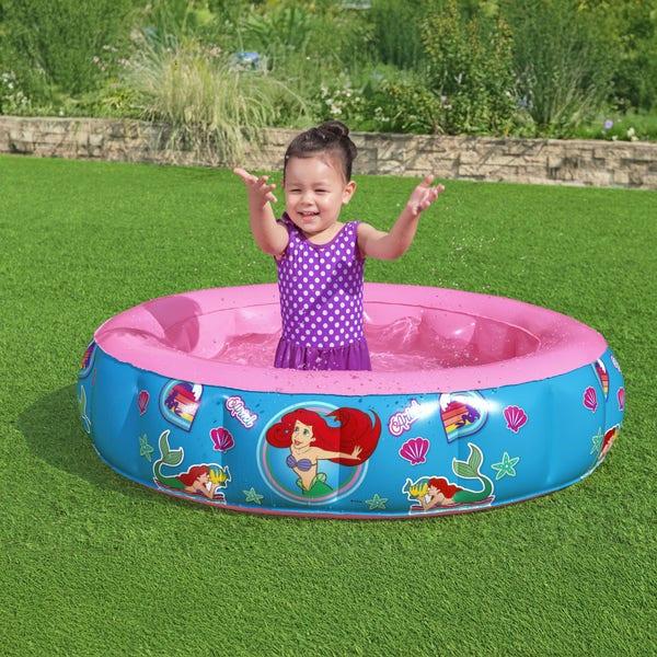 Bestway Disney Princess Little Mermaid Inflatable Above-Ground Kiddie Play Pool