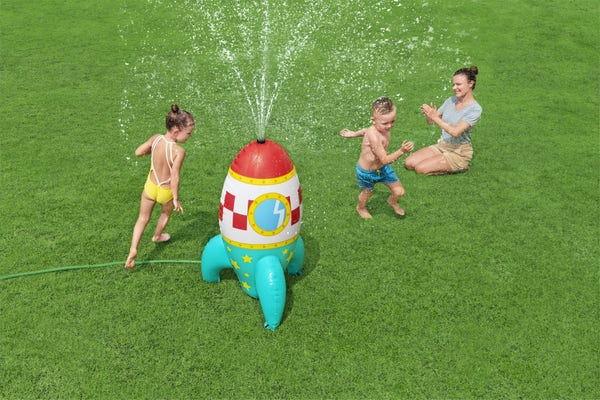 Bestway H2OGO 40 In. Space Blast Child Inflatable Sprinkler