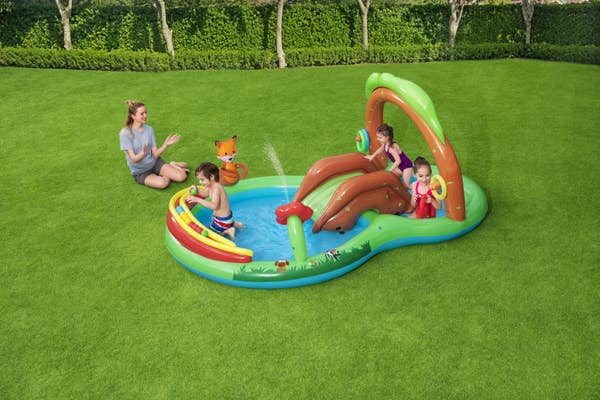 Bestway H2OGO Friendly Woods Inflatable Play Pool Center
