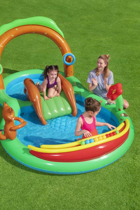 Bestway H2OGO Friendly Woods Inflatable Play Pool Center