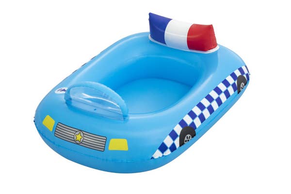 bestway H2OGO Funspeakers Police Car Baby Boat Float