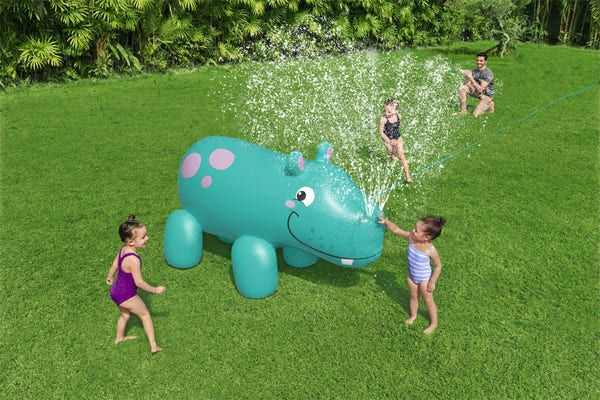 Bestway H2OGO Jumbo Hippo Kids Inflatable Sprinkler
