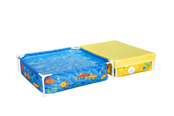 bestway H2OGO My First Frame Above Ground Pool and Sandpit Combo