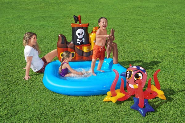 Bestway H2OGO Ships Ahoy Inflatable Kids Water Play Center