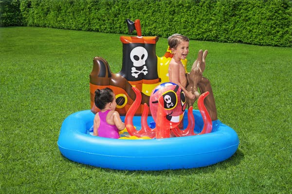 Bestway H2OGO Ships Ahoy Inflatable Kids Water Play Center
