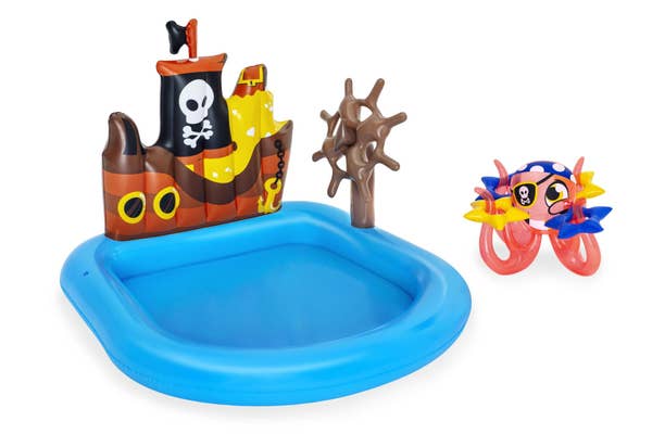 bestway H2OGO Ships Ahoy Inflatable Kids Water Play Center