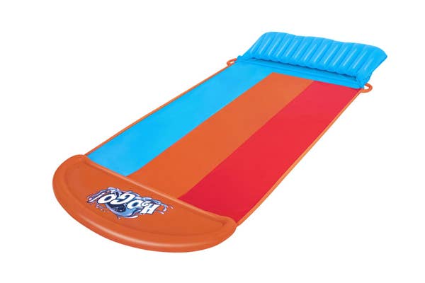 bestway H2OGO Triple Water Slide with Tsunami Splash Ramp 16'
