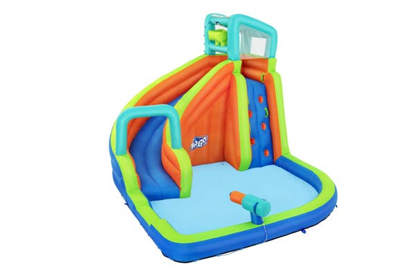 bestway H2OGO Turbo Splash Water Zone Child Inflatable Water Park 12' 10" Long