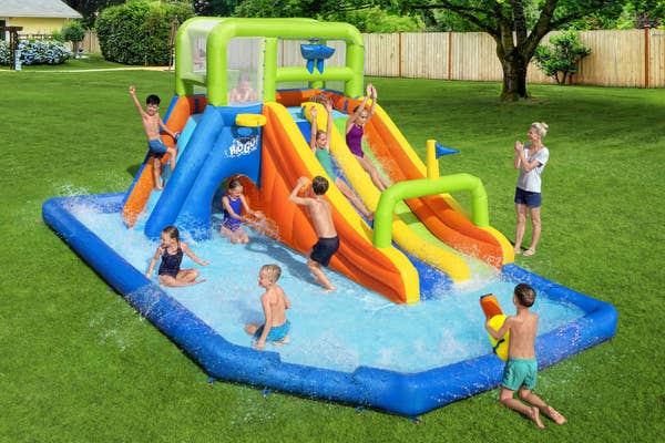 Bestway H2OGO Wild Tide Kids Inflatable Water Park 19’ 8”