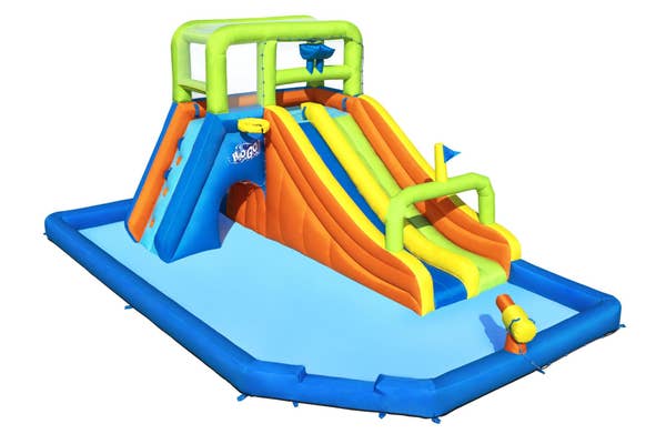 bestway H2OGO Wild Tide Kids Inflatable Water Park 19’ 8”